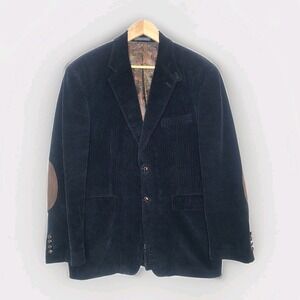 Lauren Ralph Lauren Mens‎ 46R Blazer Corduroy Blazer Sport Coat Elbow Patch